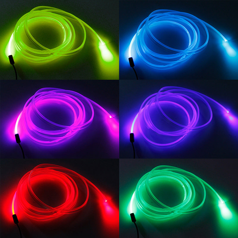 Fibre Optic RGB Car Lights