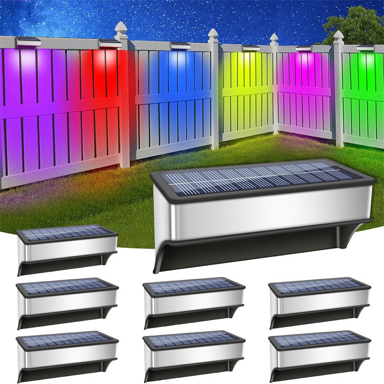 Stainless Steel Solar Fence Outdoor Light