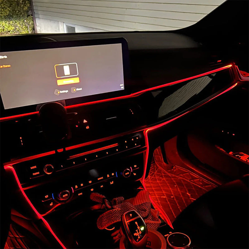 Fibre Optic RGB Car Lights