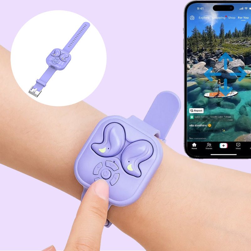 Bluetooth Earbuds Smart Sleep Headphone Watch with Gesture Control