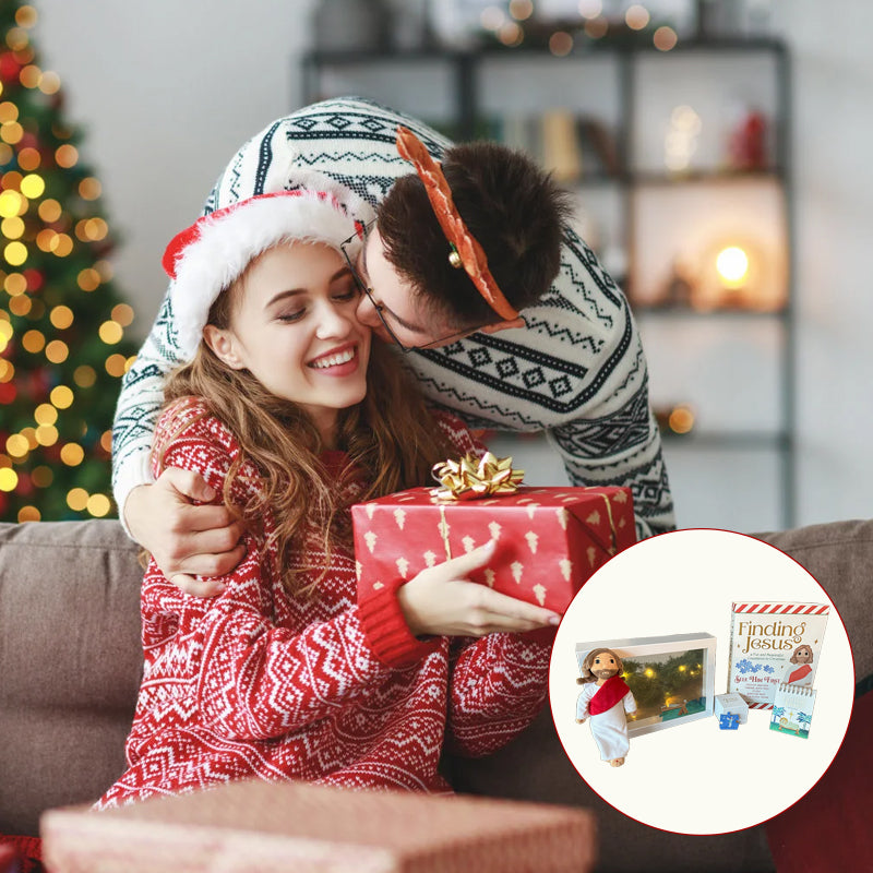 Jesus Nativity Christmas Countdown Box