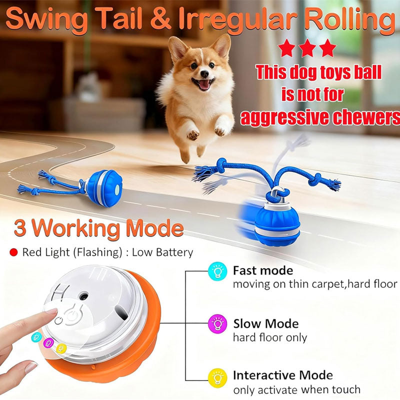 Interactive Smart Rolling Pet Ball