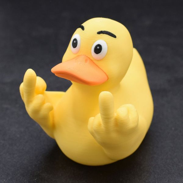 Middle Finger Duck