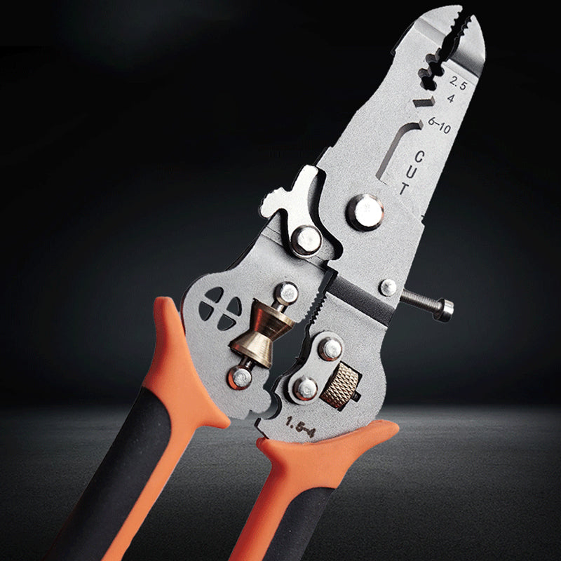 New Multifunctional Wire Stripper Crimper Cable Cutter Pliers