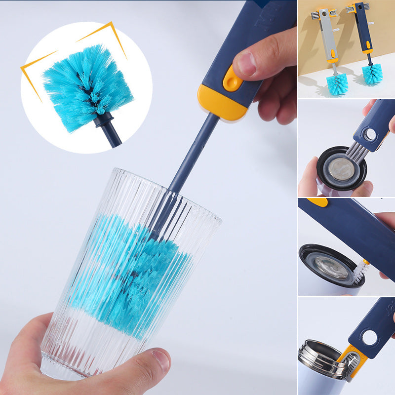 4 in 1 Retractable Multipurpose Bottle Cleaning Brush