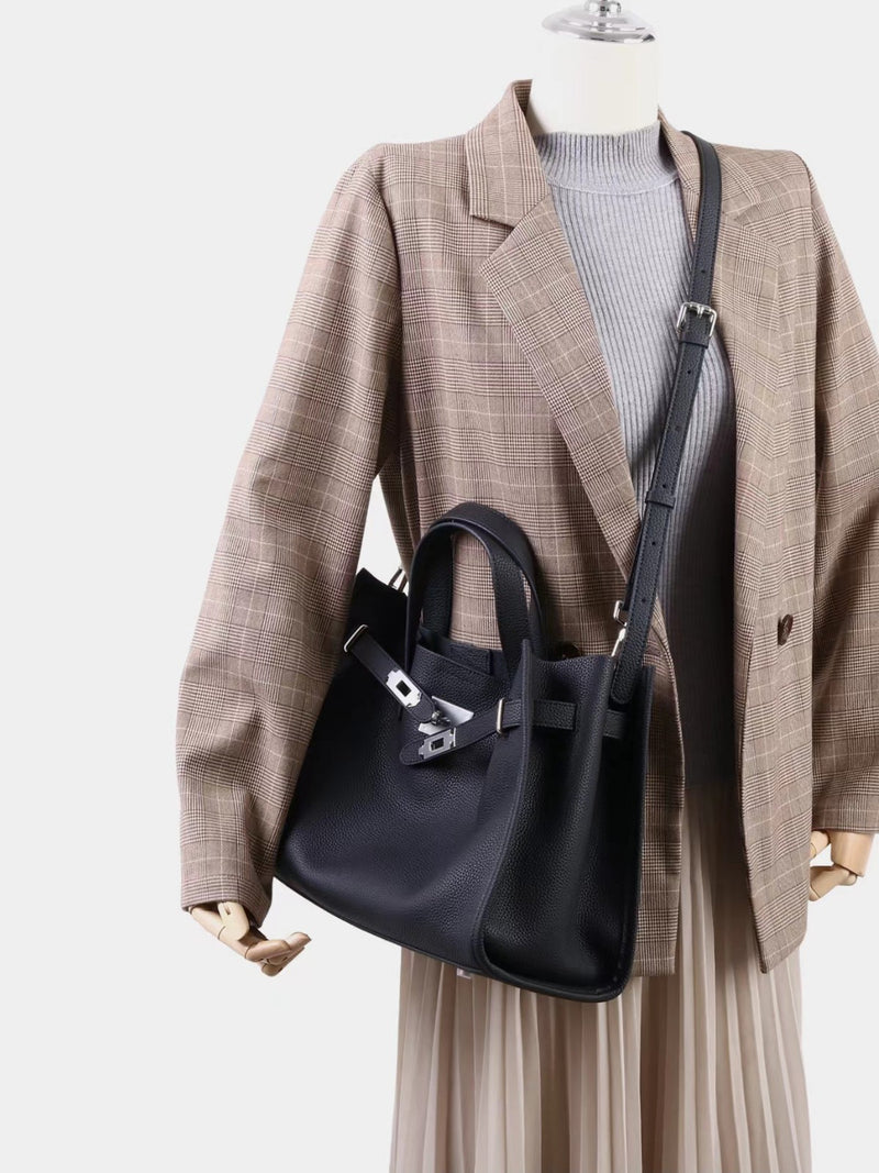 Elegant Leather Tote Bag