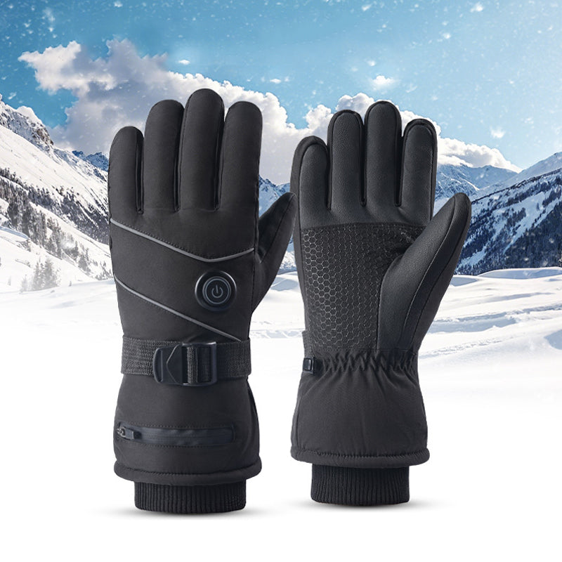 Rechargeable Heated Winter Cycling Gloves
