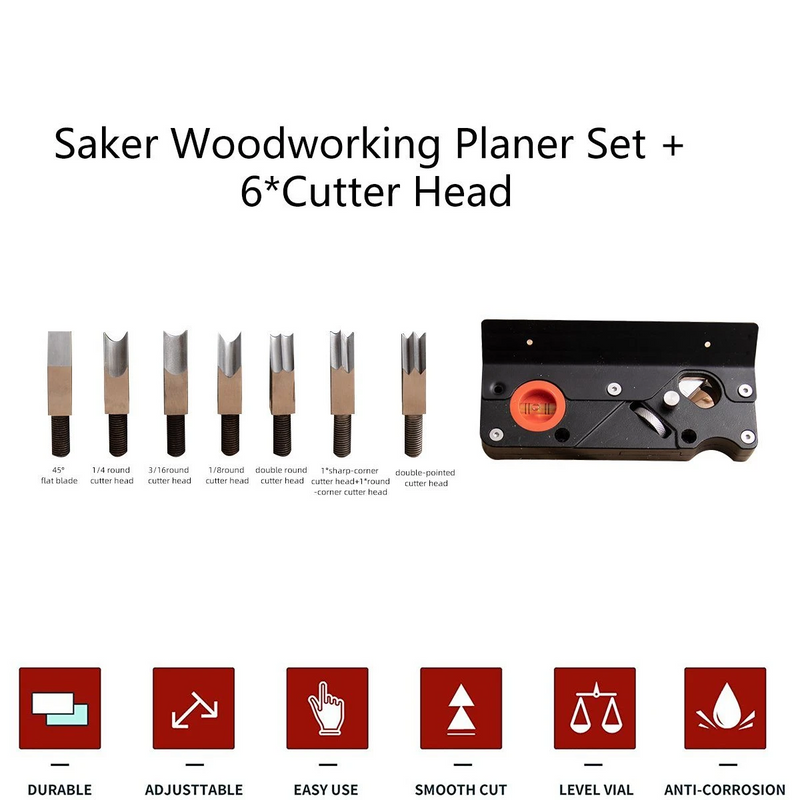 Saker Woodworking Planer Set（👉👉Free shipping）