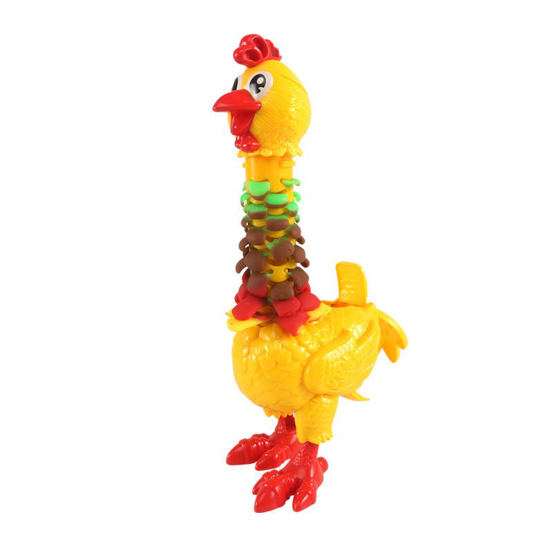 Colors Polymer Clay Feather Fun Chicken Toy