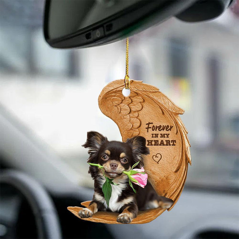"Forever in my heart" hanging ornament-2D effect