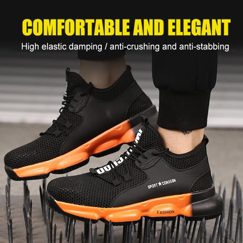 Breathable non-slip work shoes
