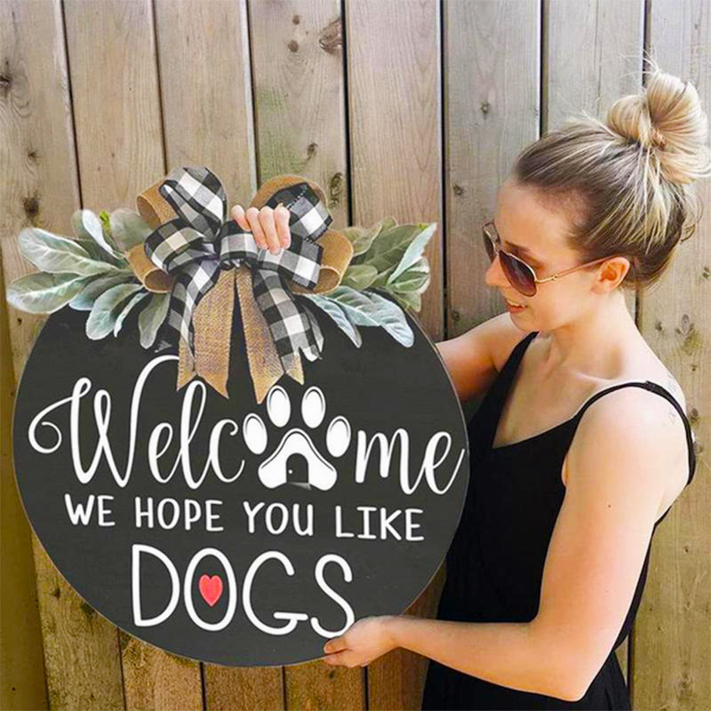 Wooden listing welcome listing🐶🐾Buy 2, -10%🐾