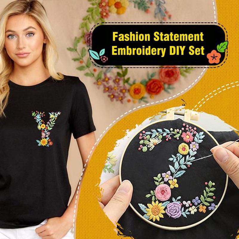 Fashion Statement Embroidery DIY Set