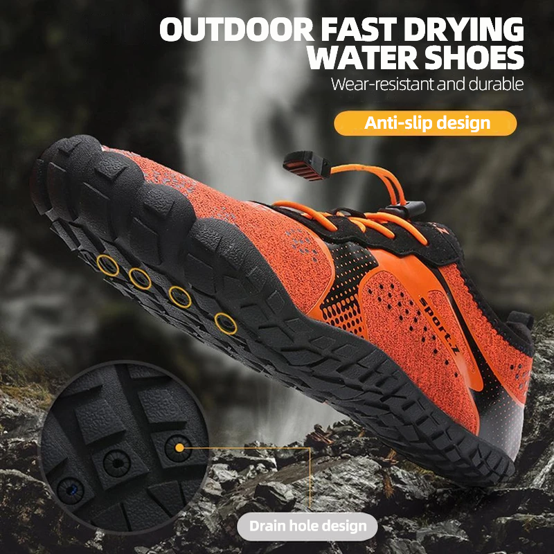 Outdoor unisex quick drying water shoes