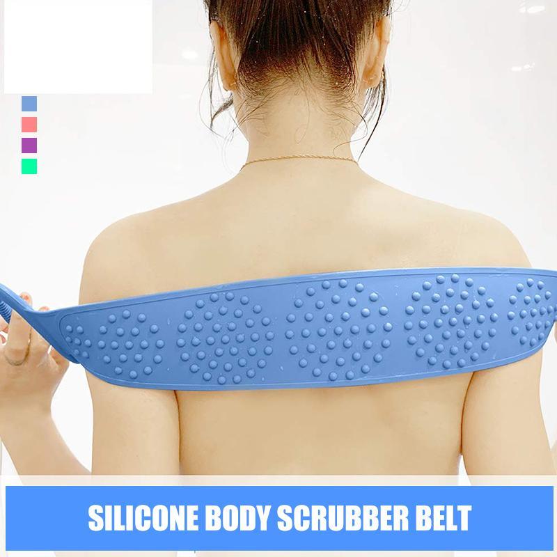 (🔥Summer Hot Sale - SAVE 50%🔥) Silicon Body Scrubber Belt