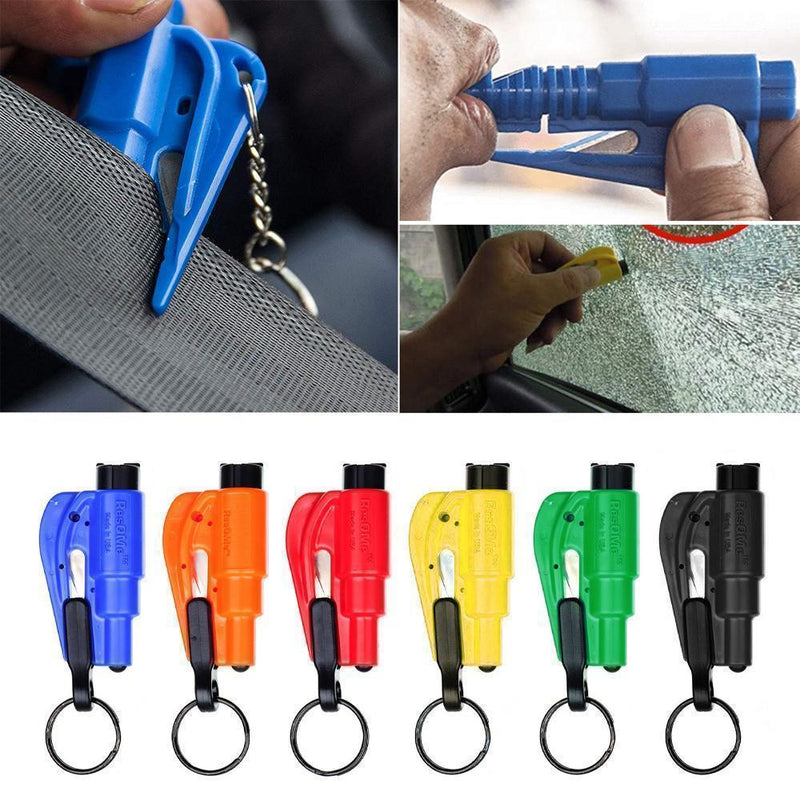 3 in 1 Car Security Keychain