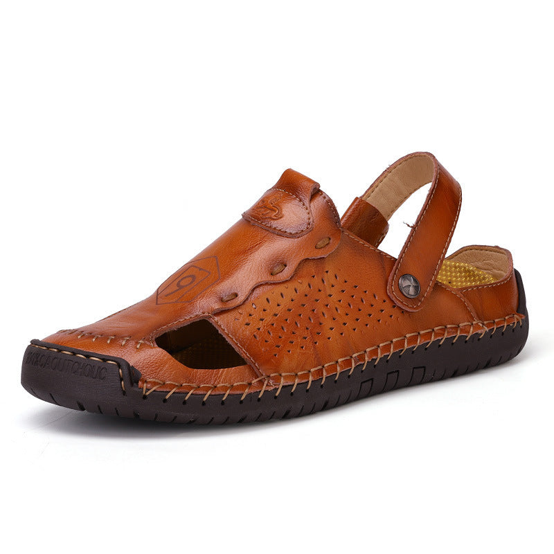 New Leather Men's Classic Roman Sandals