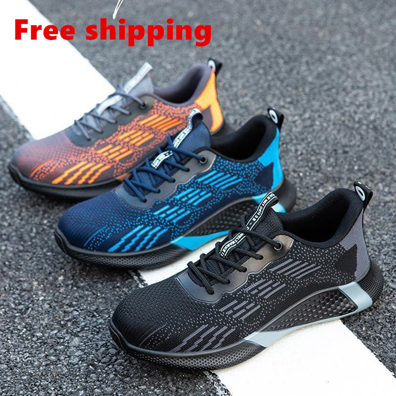 Anti-smashing and anti-piercing safety shoes(free shipping)