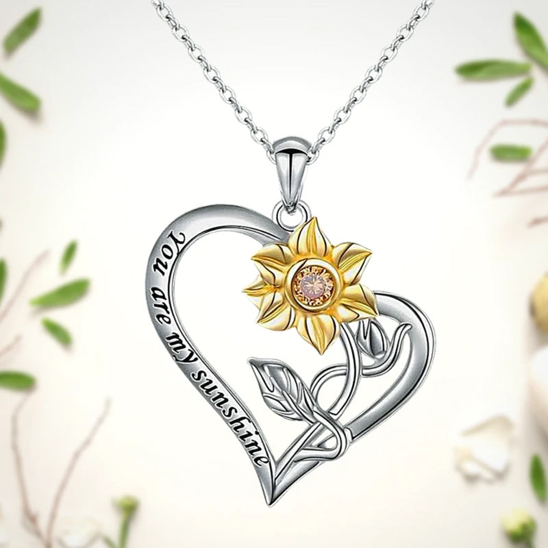 "You Are MySunshine" Necklace | Sterling Silver