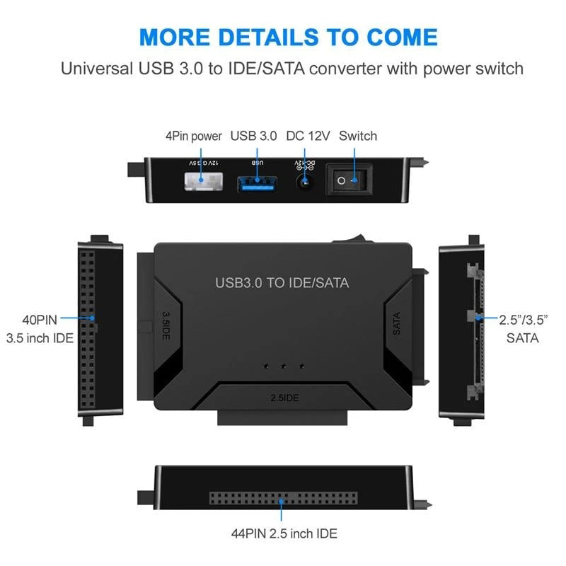 USB 3.0 To IDE/SATA Adapter
