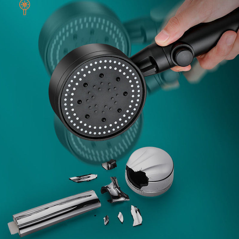 Supercharged shower head