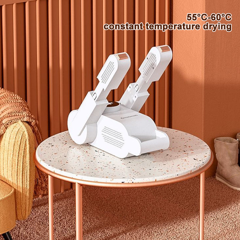Retractable and Foldable Shoe Dryer