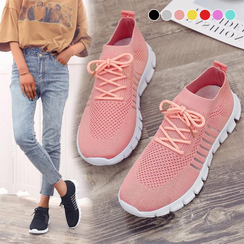 Flying woven mesh shoes