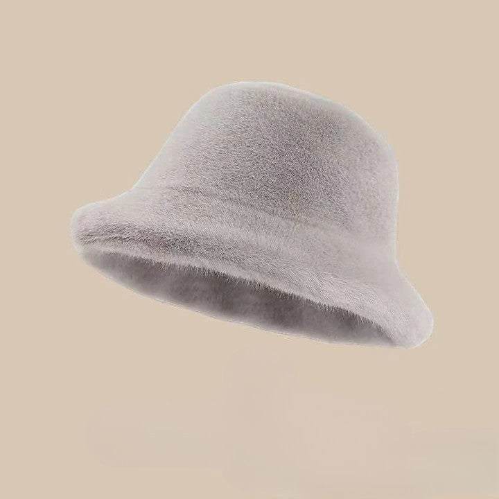 Bucket Hats Fashion Outdoor Fisherman Hat with Fleece