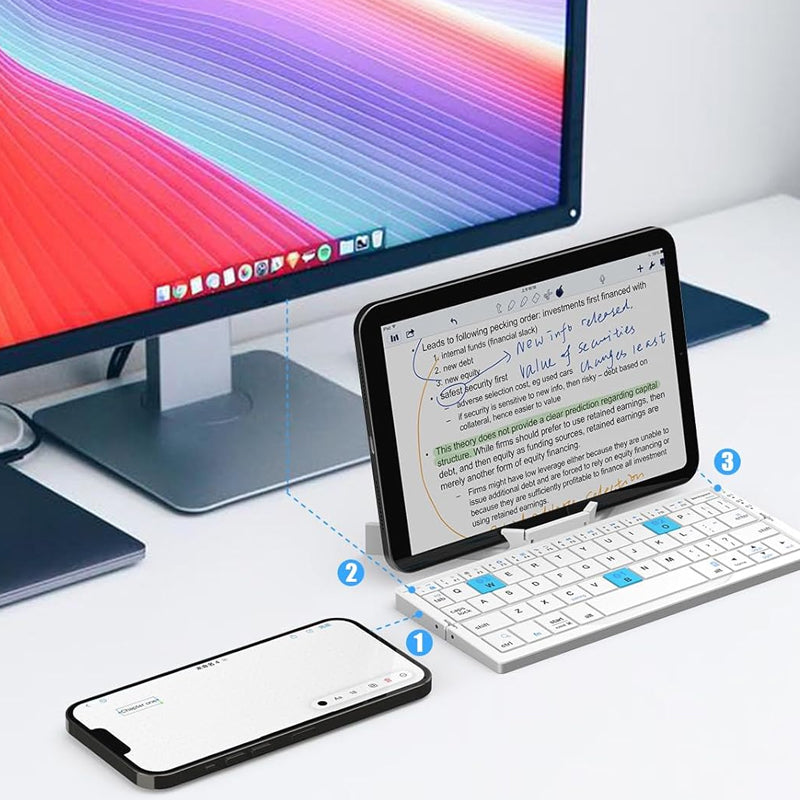 Foldable Bluetooth Keyboard