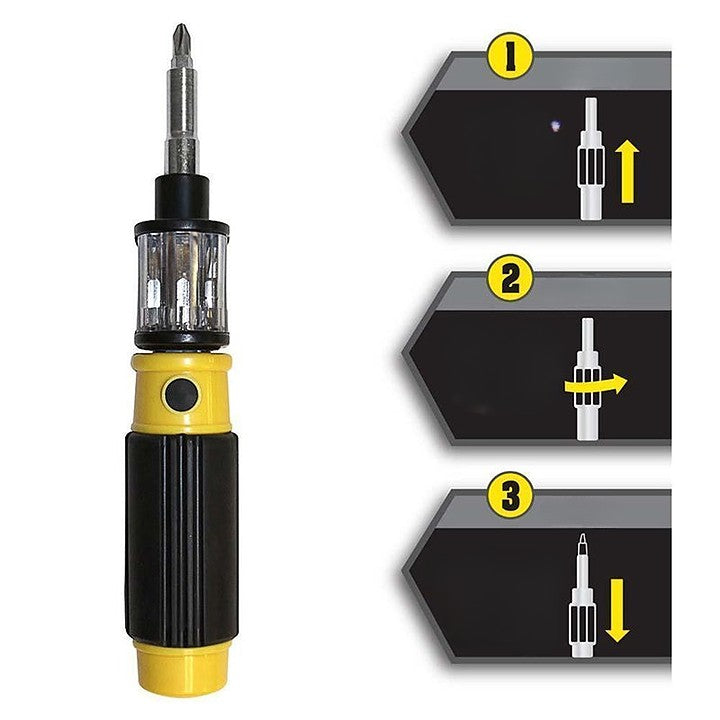 6-in-1 Multifunctional Rotating Screwdriver