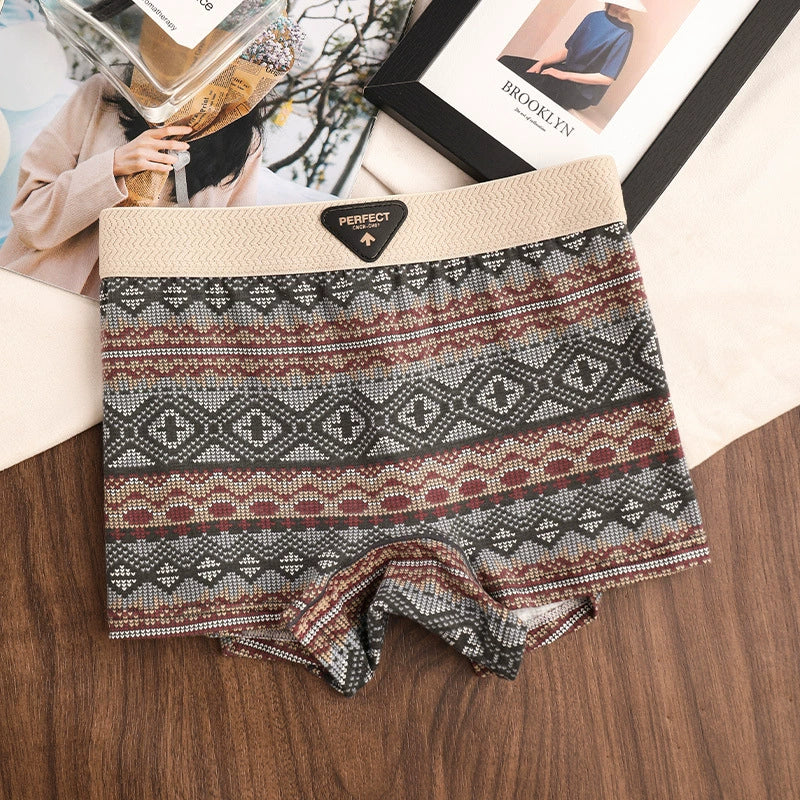 Men's Retro Pattern Boxer Shorts