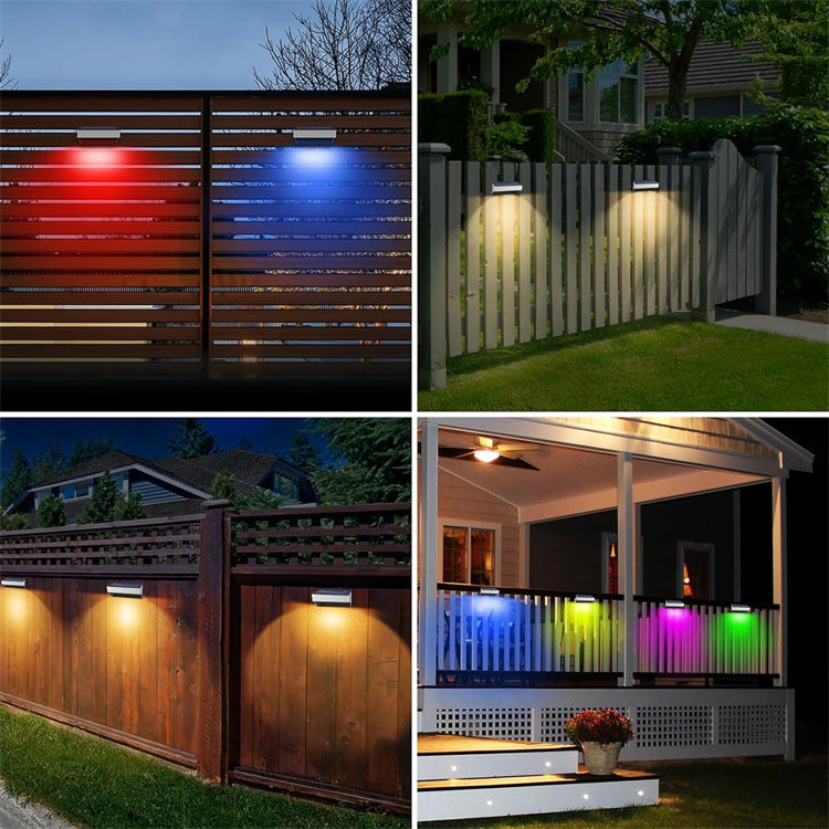 Stainless Steel Solar Fence Outdoor Light