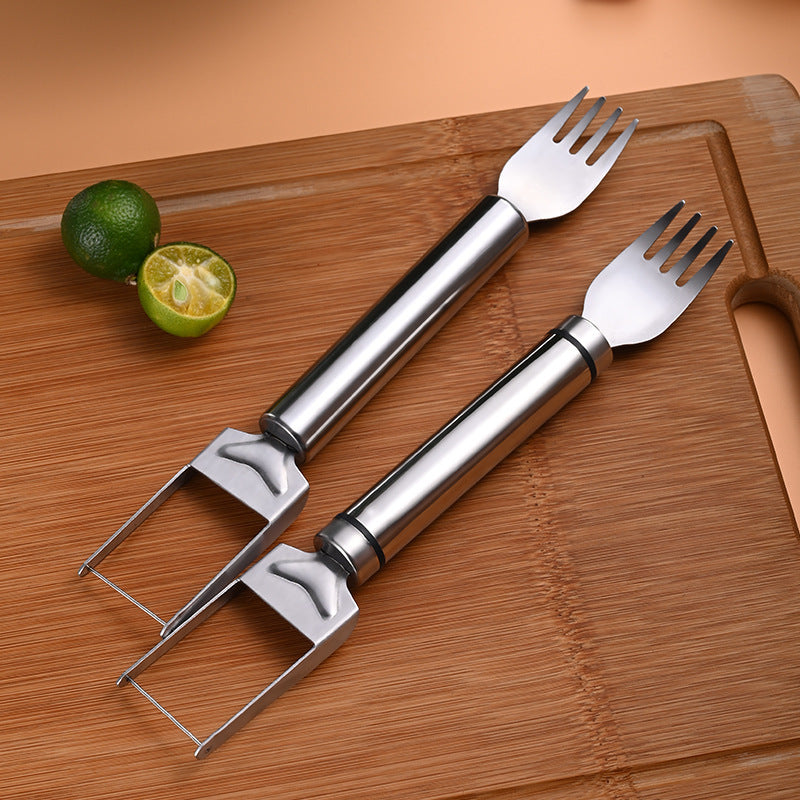 Stainless Steel Watermelon Slicer – Effortless Fruit Cutter