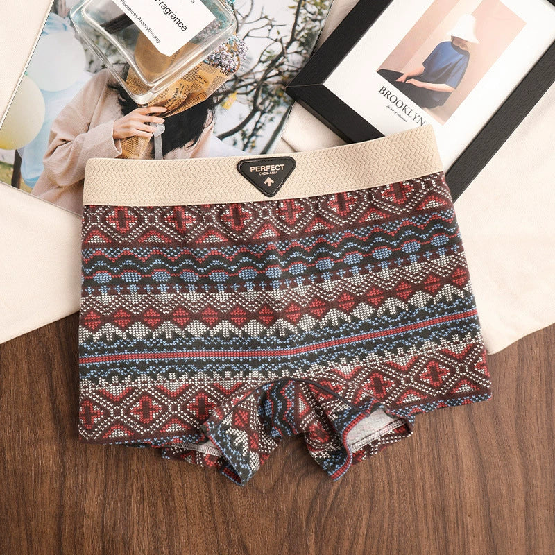 Men's Retro Pattern Boxer Shorts