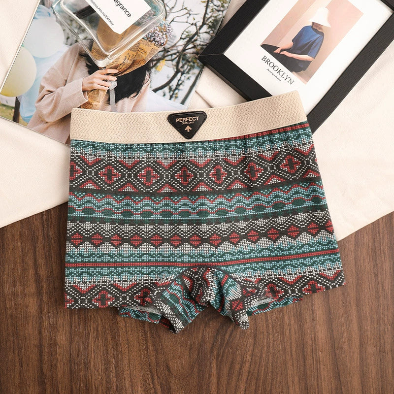 Men's Retro Pattern Boxer Shorts