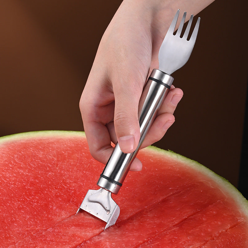 Stainless Steel Watermelon Slicer – Effortless Fruit Cutter