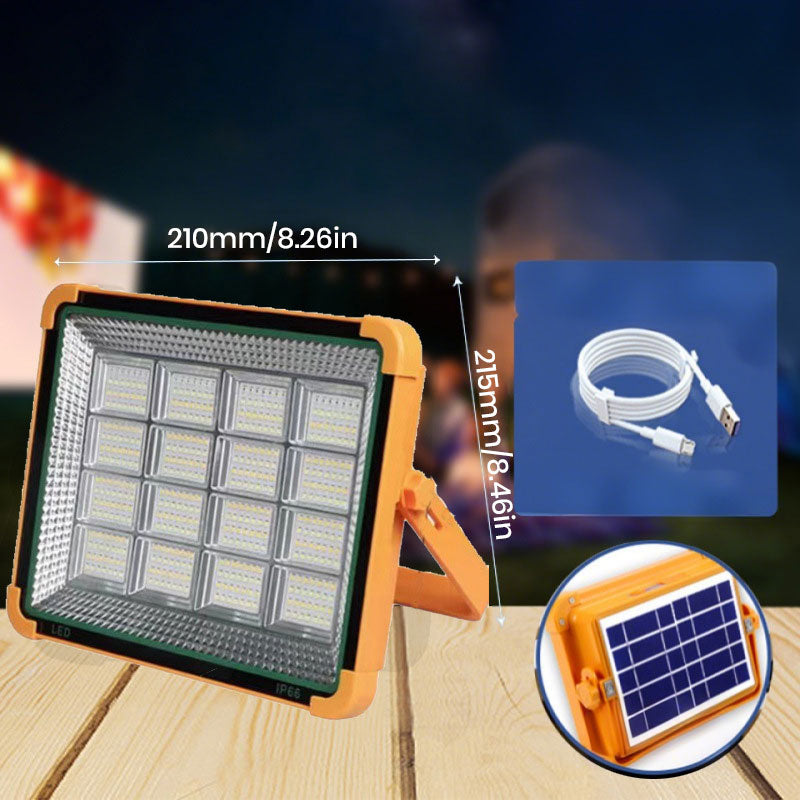 Mini Solar Rechargeable Multifunctional LED Searchlight