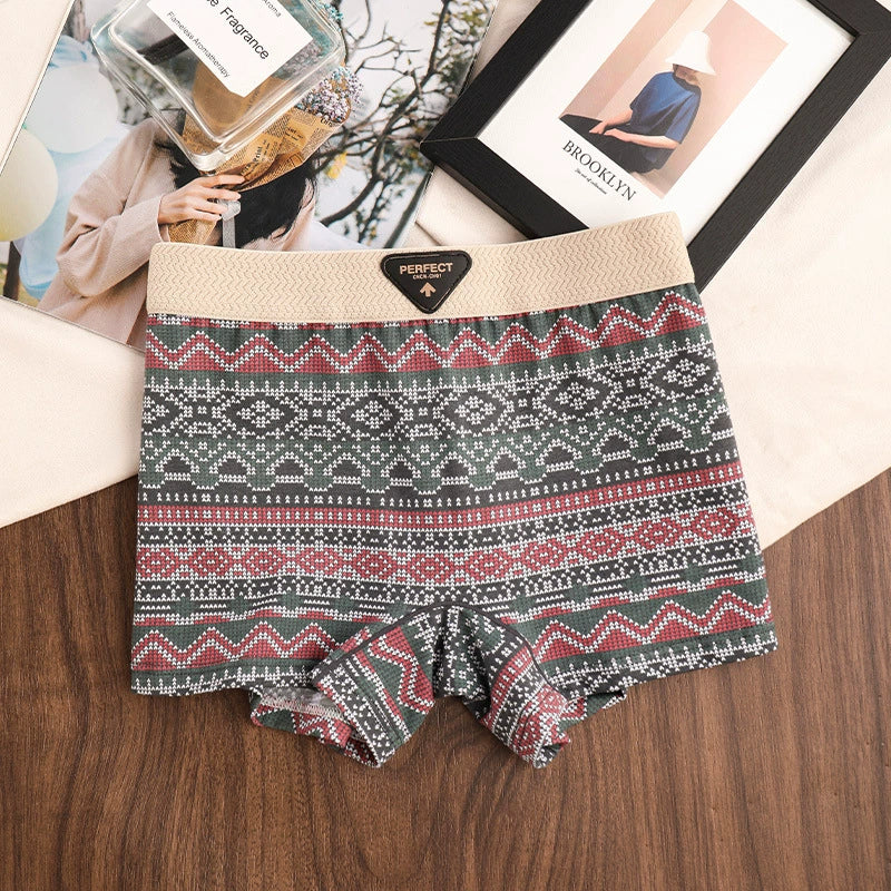 Men's Retro Pattern Boxer Shorts