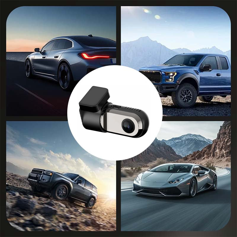 High-definition Panoramic Metal Dashcam
