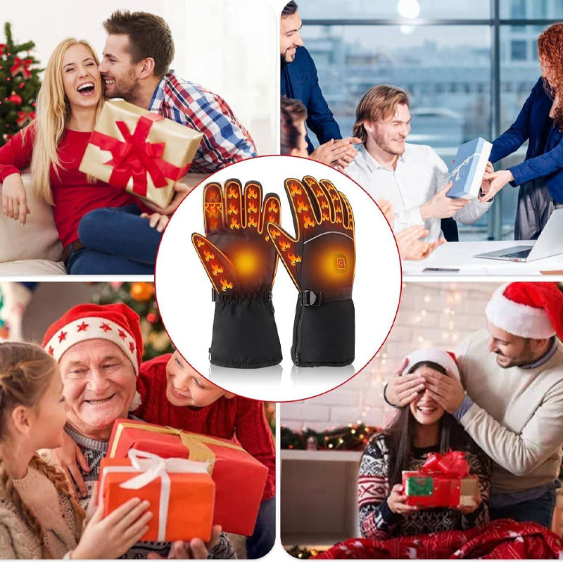 Rechargeable Heated Winter Cycling Gloves