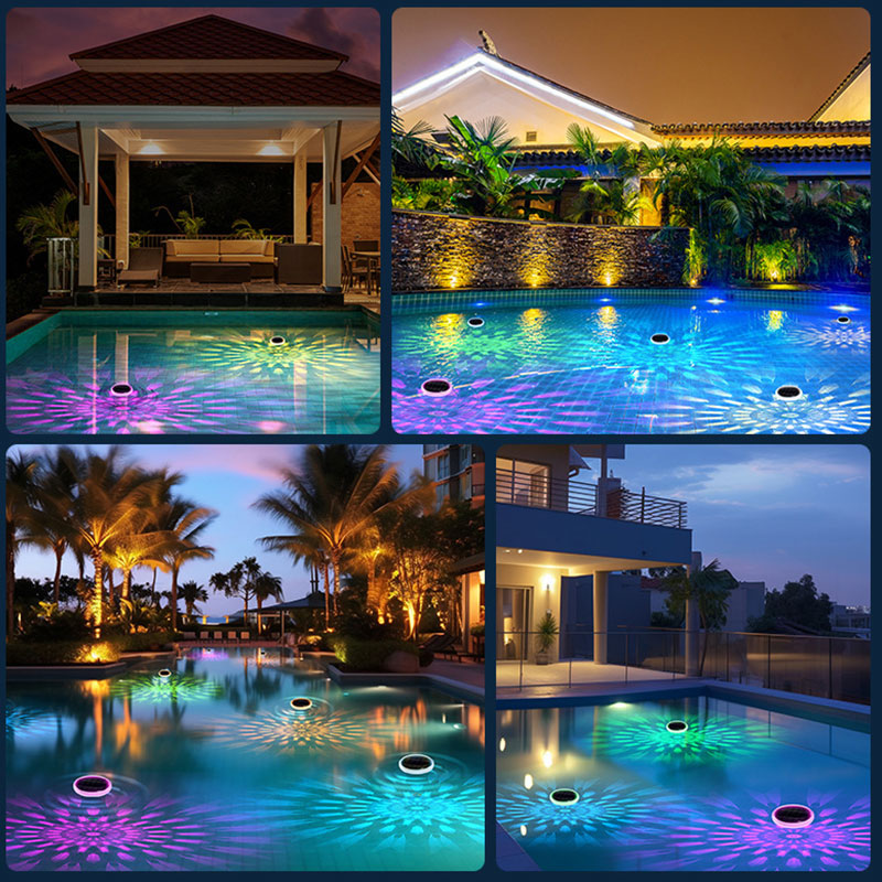 Solar Charging Floating Pool Light