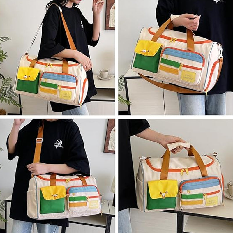 Versatile Travel Tote with Shoe Compartment