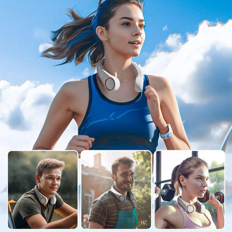 Hands-free Neck Fan for Sports