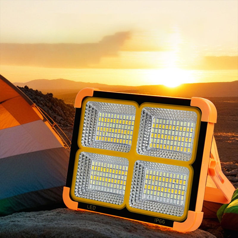 Mini Solar Rechargeable Multifunctional LED Searchlight