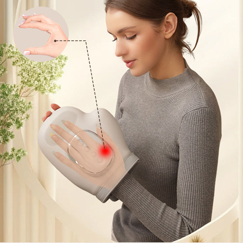 Hand Massager with Heat Compression