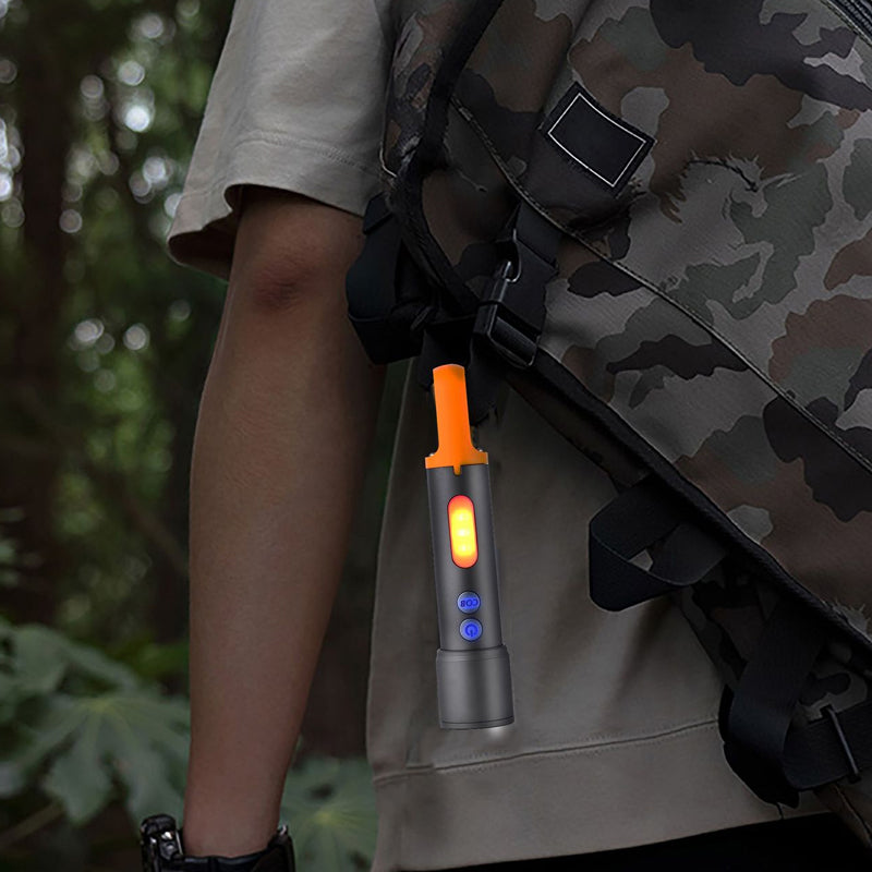 Zoomable Telescopic Focused Multi-functional High-intensity Flashlight