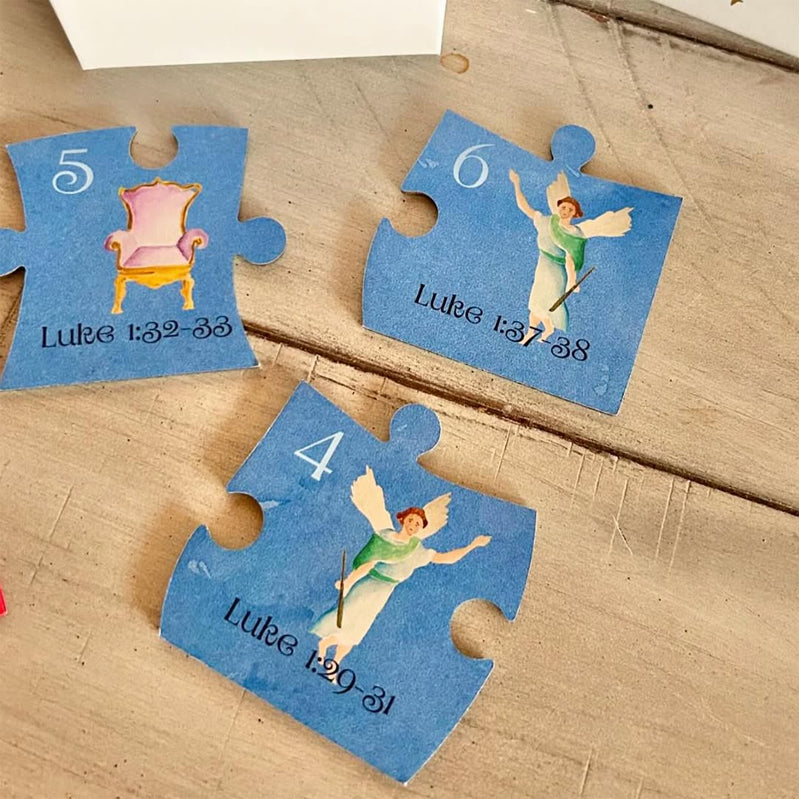 Jesus Nativity Christmas Countdown Box