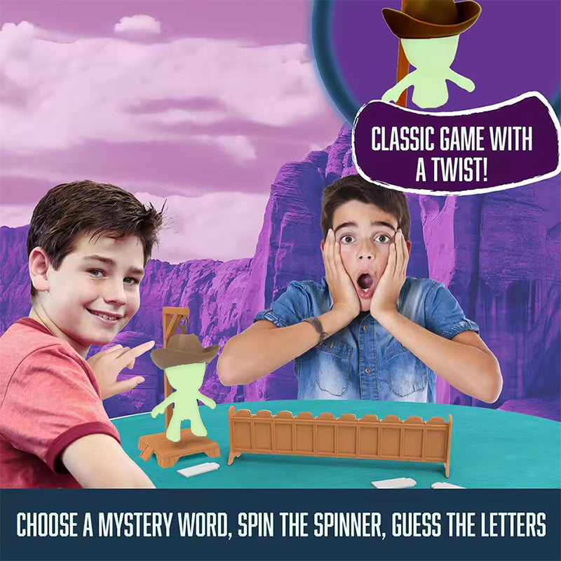 Magnetic Hanging Gallows Strategy Game