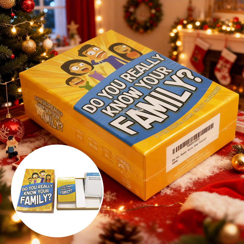 Family Fun Learning Card Game