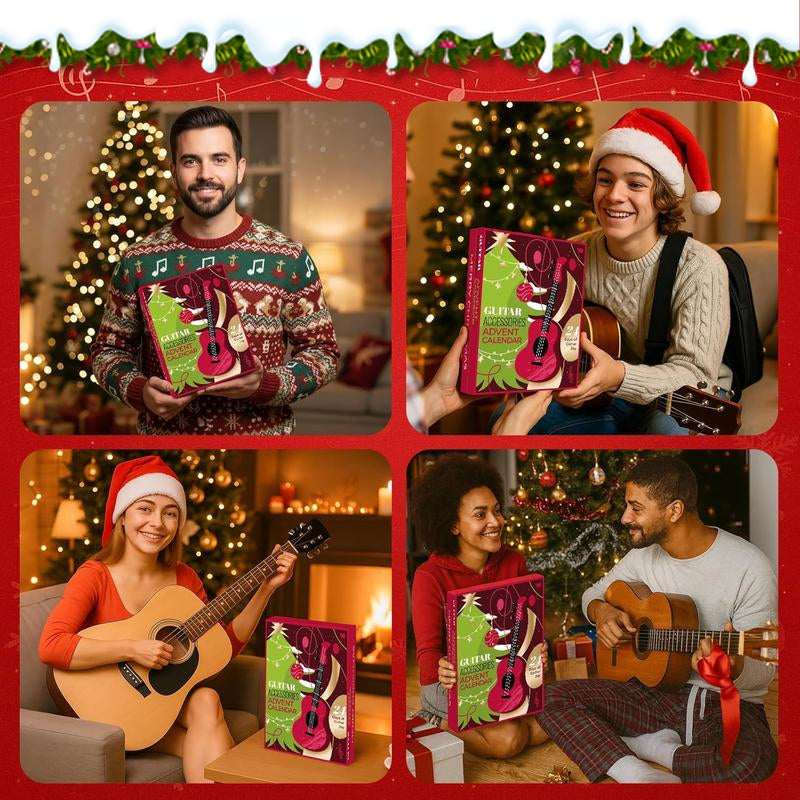 Guitar Accessories Christmas Countdown Blind Box